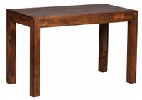 Design Esstisch Massiv 120 x 60 x 76 cm Sheesham Massivholz