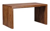 Design Natur Sheesham Massivholz Schreibtisch 160 x 80 x 76 cm