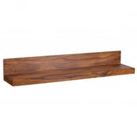 Massivholz Wandregal 110 cm Sheesham