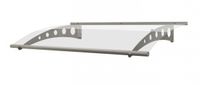 Edelstahl-Vordach SlimLine