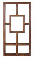 Design Massives Bücherregal Sheesham 180 x 90 x 35 cm Massivholz