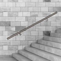 Edelstahl-Handlauf-Set - ca. 150 cm
