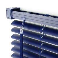 Kunststoff-Jalousie, blau, 160 x 80 cm