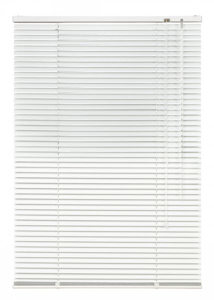 Aluminium-Jalousie, weiß, 160 x 160 cm