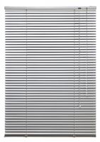 Aluminium-Jalousie, silber, 160 x 150 cm