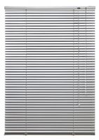 Aluminium-Jalousie, silber, 220 x 60 cm