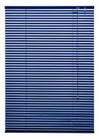 Aluminium-Jalousie, blau, 160 x 60 cm