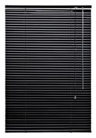 Aluminium-Jalousie, schwarz, 220 x 60 cm