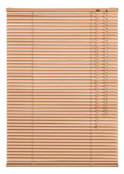 Aluminium-Jalousie, apricot, 160 x 60 cm