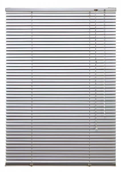 Aluminium-Jalousie, silber, 160 x 110 cm