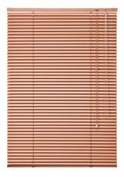 Aluminium-Jalousie, terracotta, 160 x 90 cm