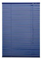 Aluminium-Jalousie, blau, 130 x 60 cm