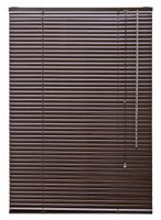 Aluminium-Jalousie, mocca, 160 x 150 cm