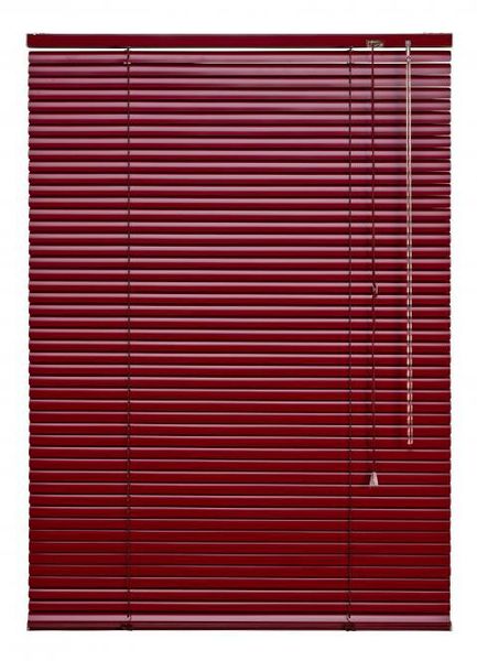 Aluminium-Jalousie, bordeaux, 160 x 90 cm