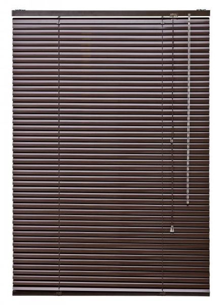 Aluminium-Jalousie, mocca, 160 x 120 cm