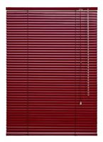 Aluminium-Jalousie, bordeaux, 160 x 200 cm