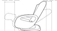 Premium-Massagesessel 2000 schwarz