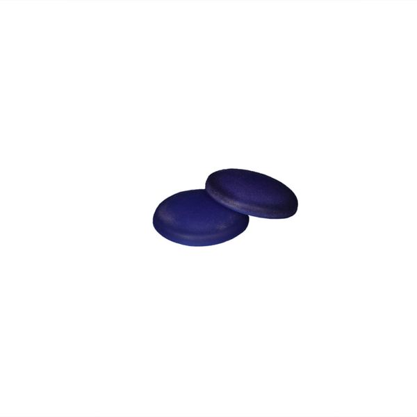 Dekomagnet Magnet Kühlschrankmagnet Pinnwandmagnet, Ø 30 mm, blau, 2 Stück