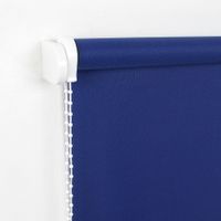 Seitenzugrollo, Kettenzugrollo, 180 x 62 cm, dunkelblau