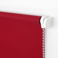 Seitenzugrollo, Kettenzugrollo, 180 x 142 cm, rot