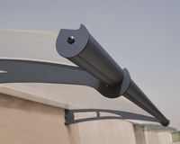Türvordach Aquila 4500 Grau