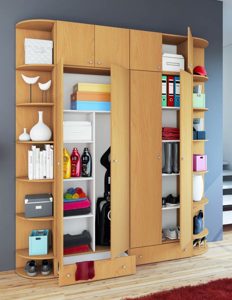 Mehrzweckschrank Vandol I Buche