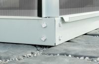 Fundament 6700/7600, 6cm aluminium blank