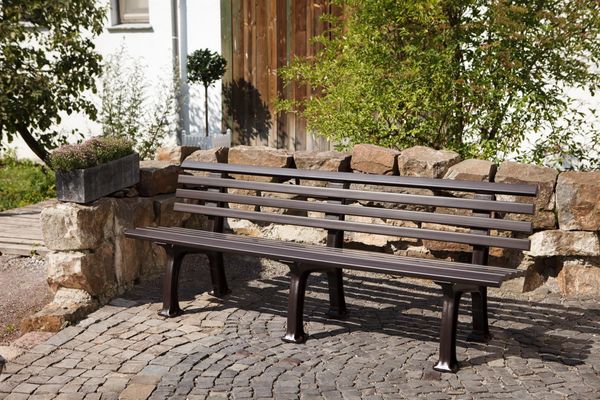 Gartenbank Juist schokoladenbraun