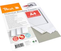 Thermobindemappe weiss für 30 Blätter A4, 20 Stk