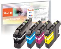 Spar Pack Tintenpatronen ersetzt Brother LC-123VALBP