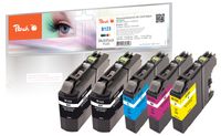 Spar Pack Plus Tintenpatronen, ersetzt Brother LC-123VALBP