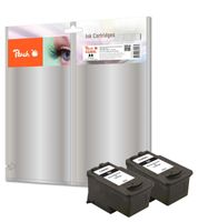 2 x Tintenpatronen schwarz ersetzt Canon PG-540XLBK*2