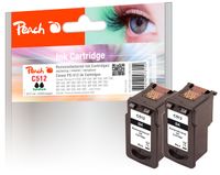 2 x Druckköpfe schwarz ersetzt Canon PG-512BK*2