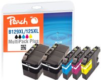 Spar Pack Plus Tintenpatronen, ersetzt Brother LC-129VALBP
