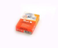 Laminierfolien Gepäck-Anhänger gelocht, 125 mic, glänzend, PP525-11, 100 Stk.
