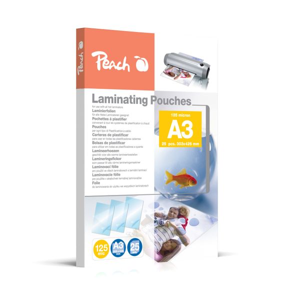 Laminierfolien A3, 125 mic, glänzend, 25 Stk.