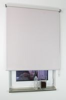 Rollo, Seitenzugrollo Verdunkelung, 175 x 80 cm, Struktur creme