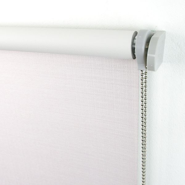 Rollo, Seitenzugrollo Verdunkelung, 175 x 140 cm, Struktur creme