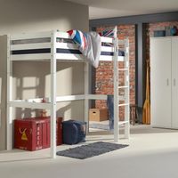 Hochbett TOLI weiß lackiert