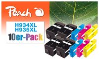 10er-Pack Tintenpatr. ersetzt HP No. 934XL, No. 935XL