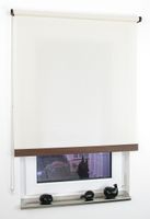 Seitenzugrollo Uni, beige, 180 x 120 cm