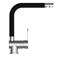 SCHÜTTE Spültischarmatur RIO Chrom/Schwarz matt