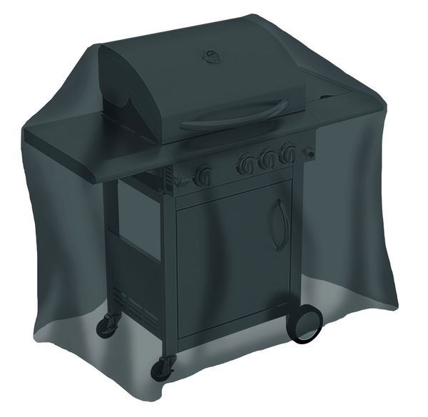 Universal Abdeckhaube - für Gasgrill mittel, schwarz