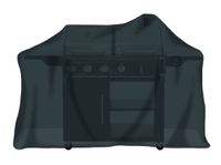 Universal Abdeckhaube - für Gasgrill extra groß, schwarz