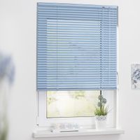 Jalousie Aluminium - Blau, 90 cm x 160 cm (B x L)