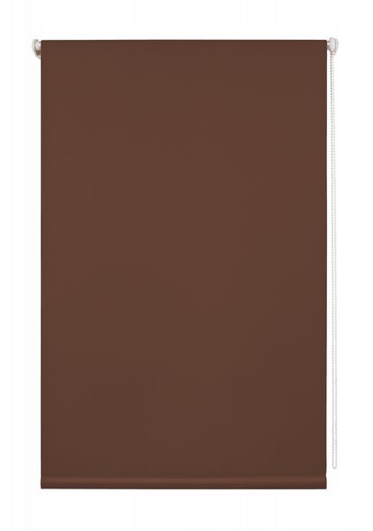 Thermo-Rollo Klemmfix, ohne Bohren, Verdunkelung - Braun, 80 cm x 150 cm (B x L)