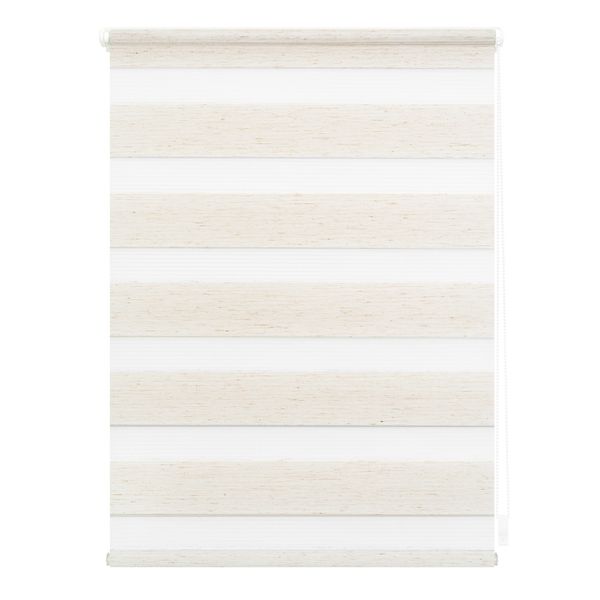 Duo-Rollo Klemmfix, ohne Bohren - Natur, 100 cm x 150 cm (B x L)
