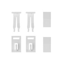 Fensterhaken für Dekoration, Klemmfix, ohne Bohren