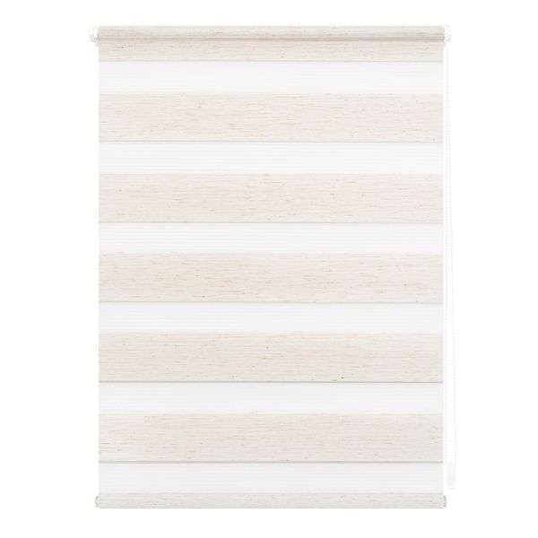 Duo-Rollo Klemmfix, ohne Bohren - Natur, 65 cm x 150 cm (B x L)