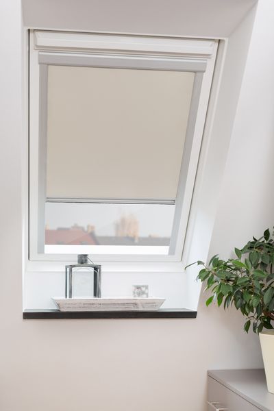 Dachfensterrollo Skylight, Thermo, Verdunkelung - Creme, 38,3 x 74,0 cm (C04) (B x L)